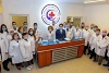 L’équipe médicale et soignante de la polyclinique « Bethel » à Alep lutte professionnellement contre la propagation du coronavirus. (fb Armenian Evangelical Bethel Church)