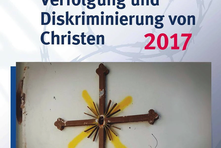 Le volume regroupant le Jahrbuch « Religionsfreiheit 2017 » et le Jahrbuch « Verfolgung und Diskriminierung von Christen 2017 ». (csi)