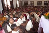 À Kumla, des enfants de l’État du Jharkhand participent à une séance d’information sur les dangers de la traite d’êtres humains. (csi)