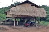 Une maison typique dans la région rurale du Laos. (msn)