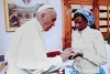 Rebecca Bitrus rencontre le pape François et lui raconte son calvaire. Le pape est profondément impressionné par son courage. (csi)