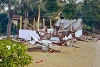 L’église du pasteur Dimuthu a été complètement détruite lors d’une attaque menée par une foule de 200 personnes en furie. (csi)