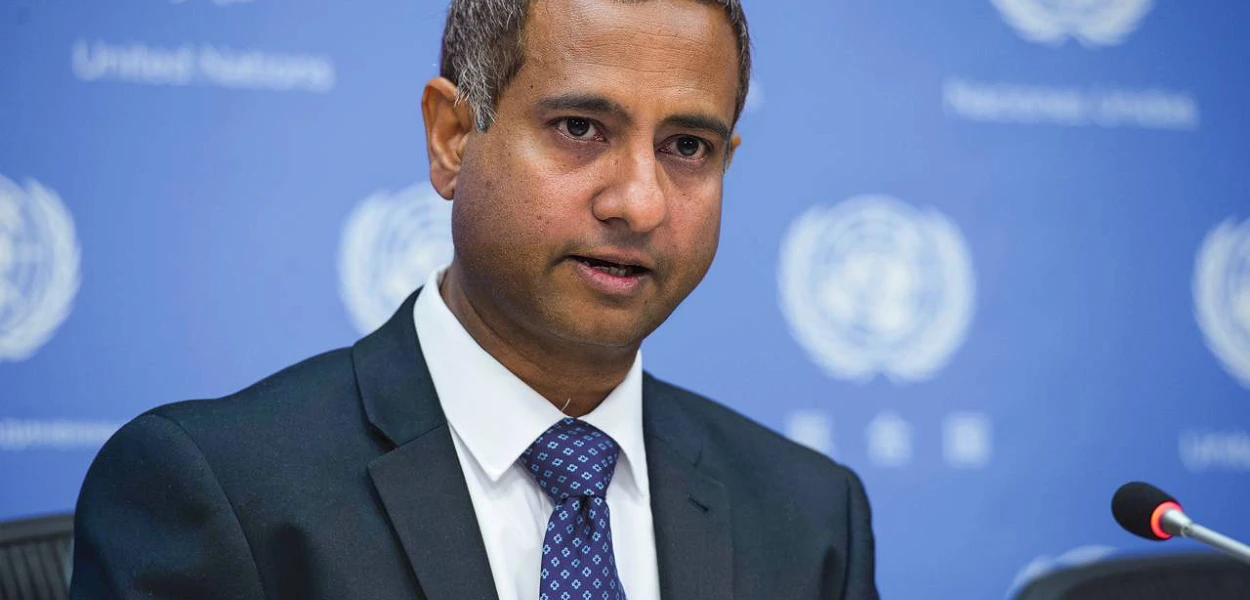Ahmed Shaheed, rapporteur spécial des Nations unies. (uno)