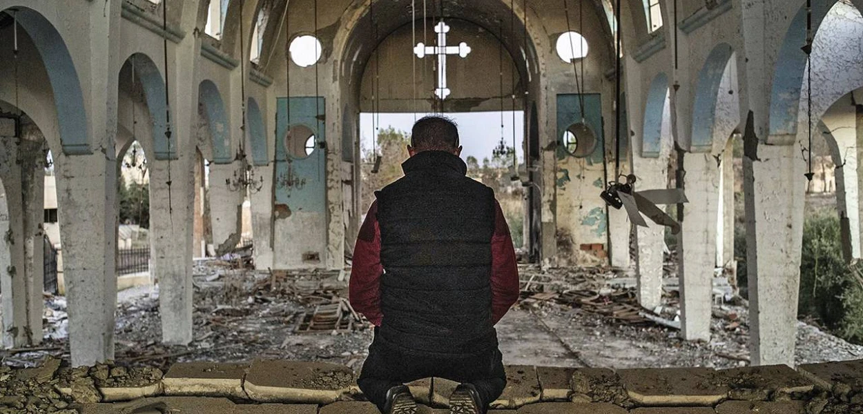 Au cours des dernières années, de nombreuses églises du Moyen-Orient ont été dévastées. (reut)