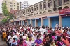 Grande célébration de Pâques à Dhaka : la rue entière était remplie de personnes en fête. csi